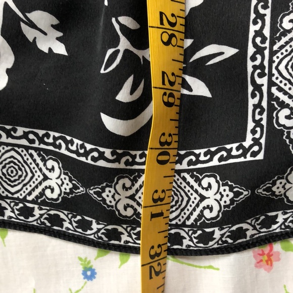 WHBM Silk Bow Blouse - Picture 14 of 16